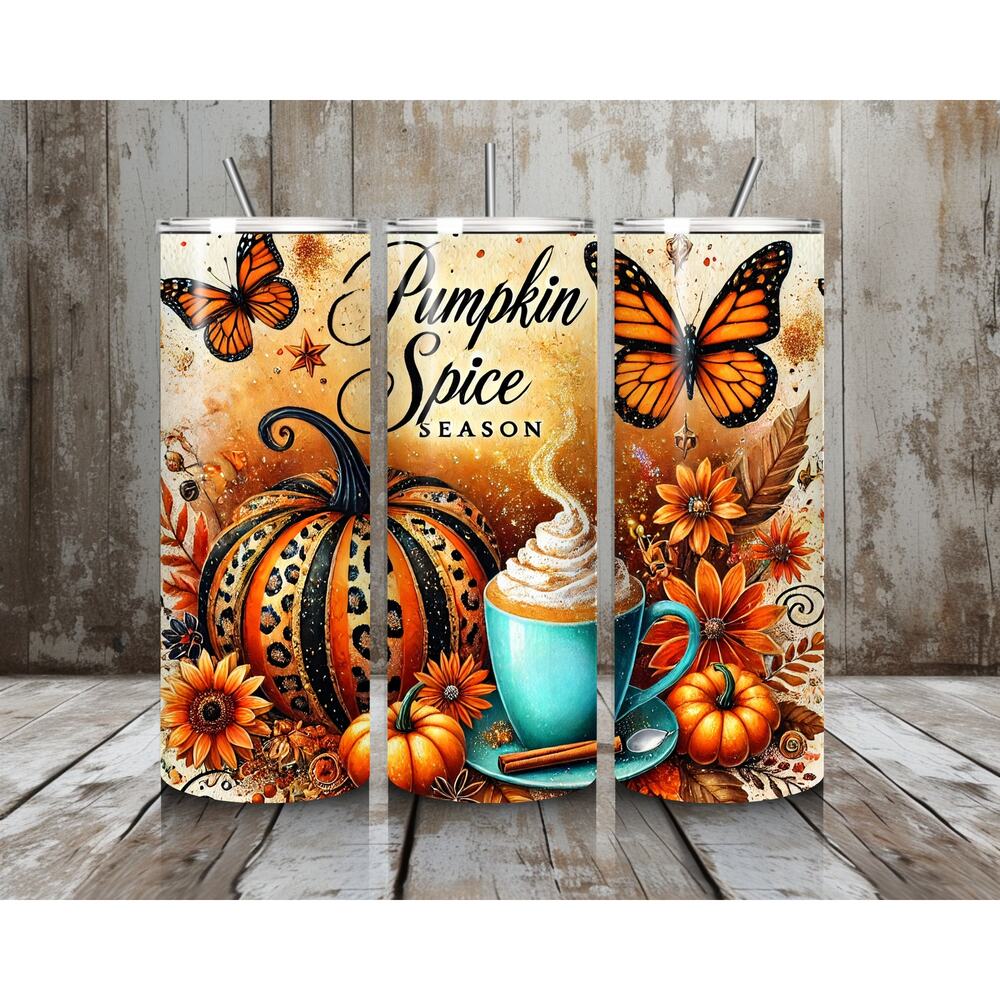 Pumpkin Spice Season Tumbler 20 oz